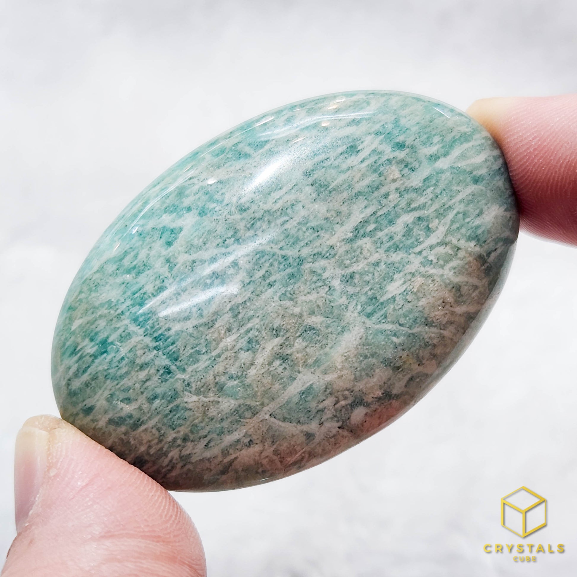 Amazonite Palm Stone