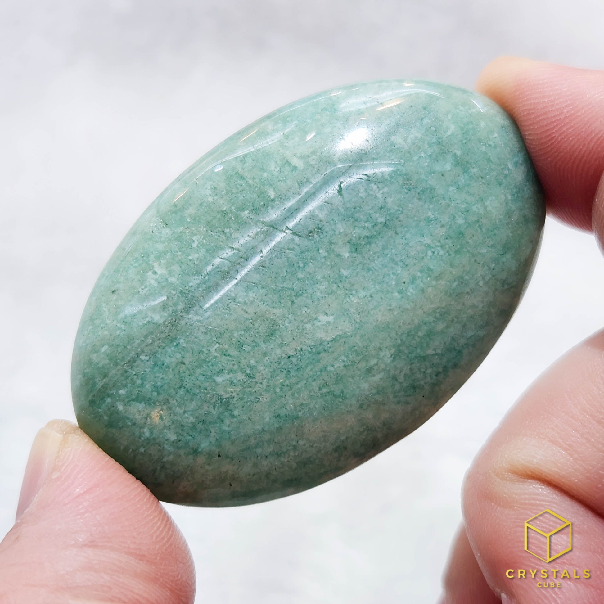Amazonite Palm Stone
