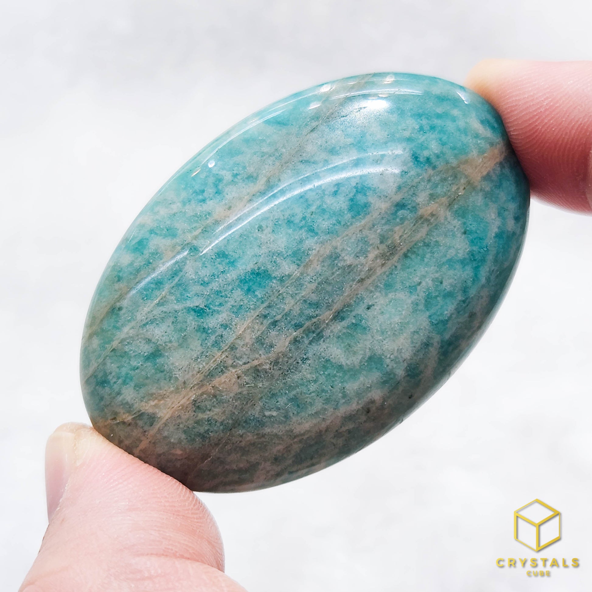 Amazonite Palm Stone