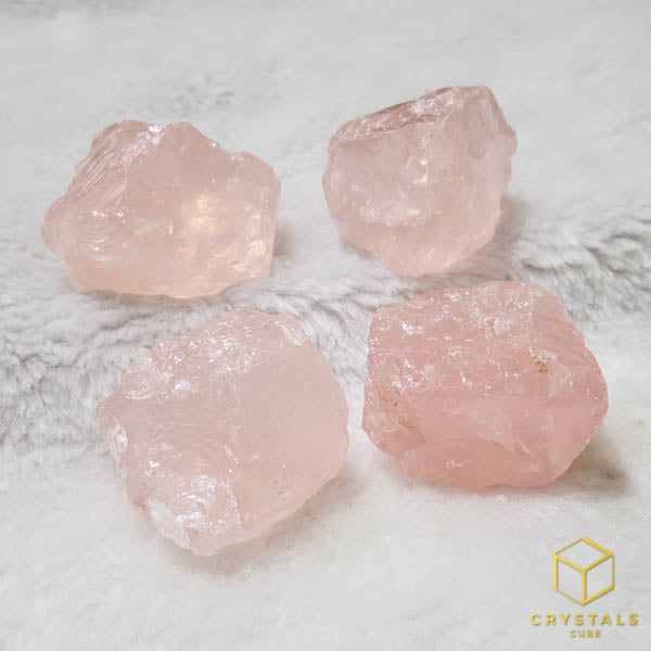 Rose Quartz Raw (Mini Grab Size)