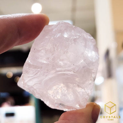Rose Quartz Raw (Mini Grab Size)