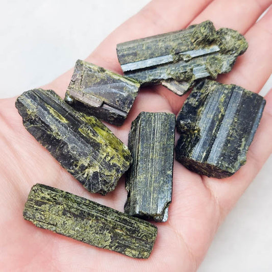 Green Tourmaline Raw