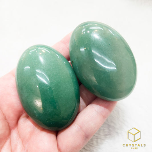 Green Aventurine Palm Stone