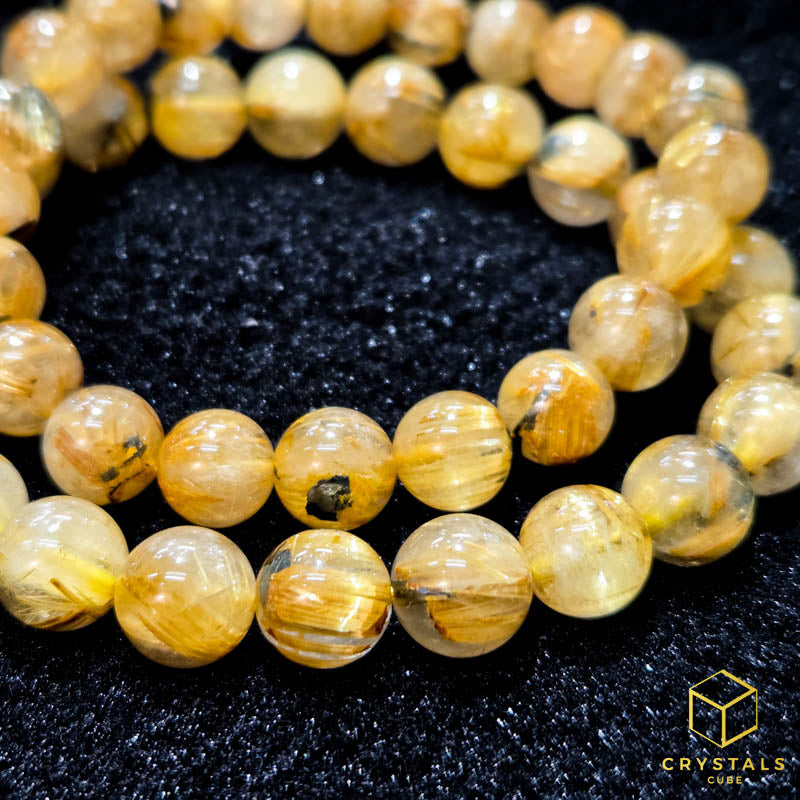 Golden Rutilated Quartz*** Bracelet