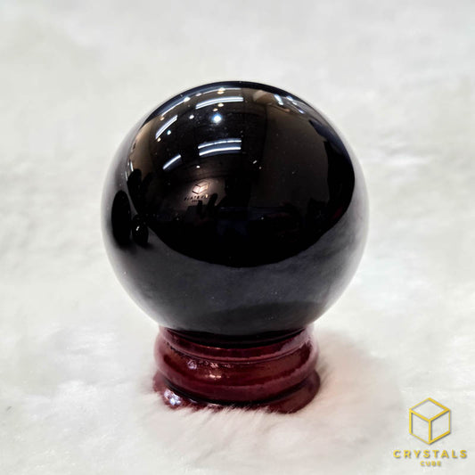 Black Obsidian Sphere- 3cm