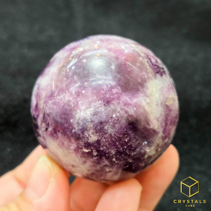 Lepidolite** Sphere