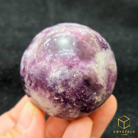 Lepidolite** Sphere