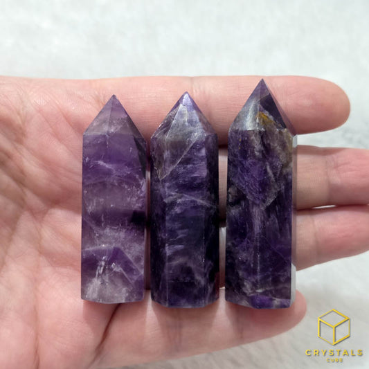 Chevron Amethyst Point - 5+cm