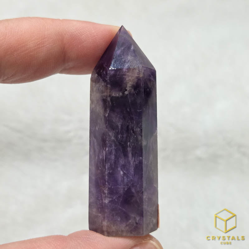 Chevron Amethyst Point - 5+cm