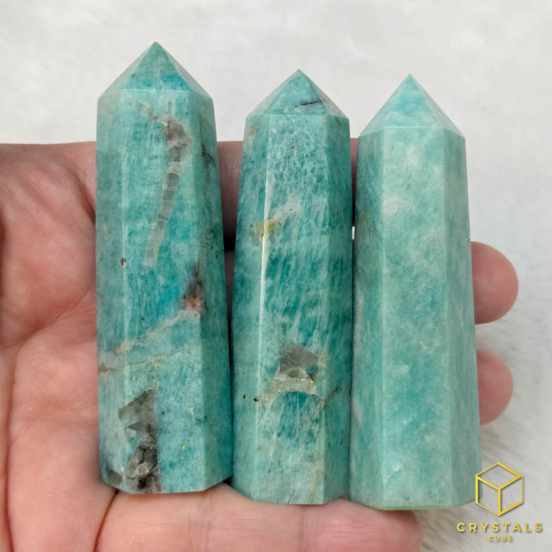 Amazonite Point - 7.6cm