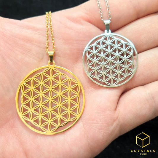 Flower of life Stainless Steel Necklace