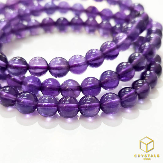 Amethyst*** Bracelet - 6+mm