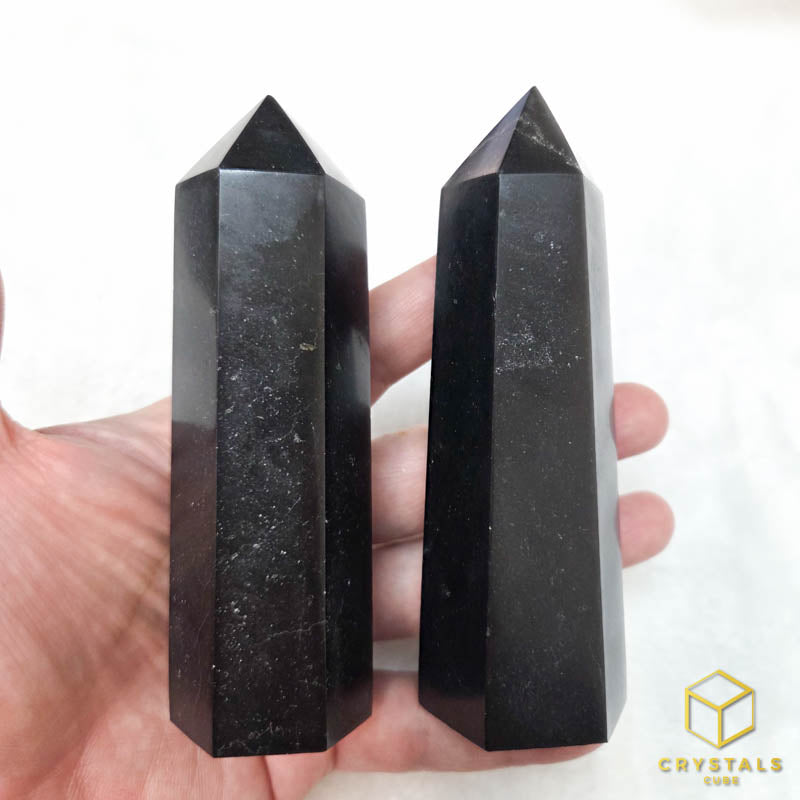 Black Tourmaline Point