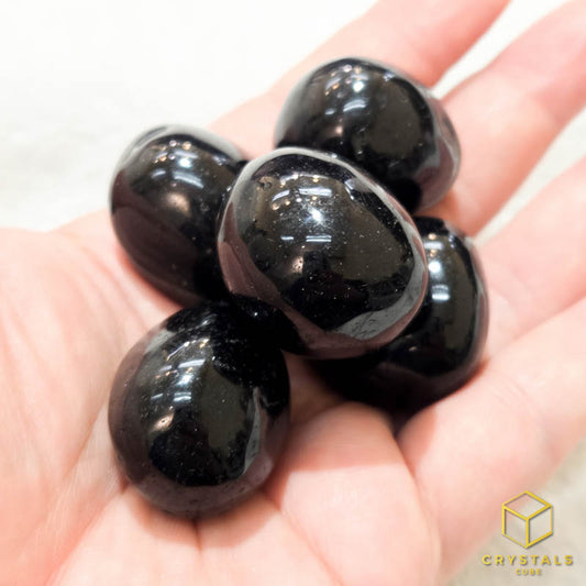 Black Tourmaline (Schorl) Round Tumble - XXL