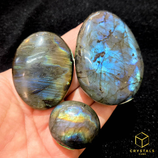Labradorite* Tumble & Palm Stone