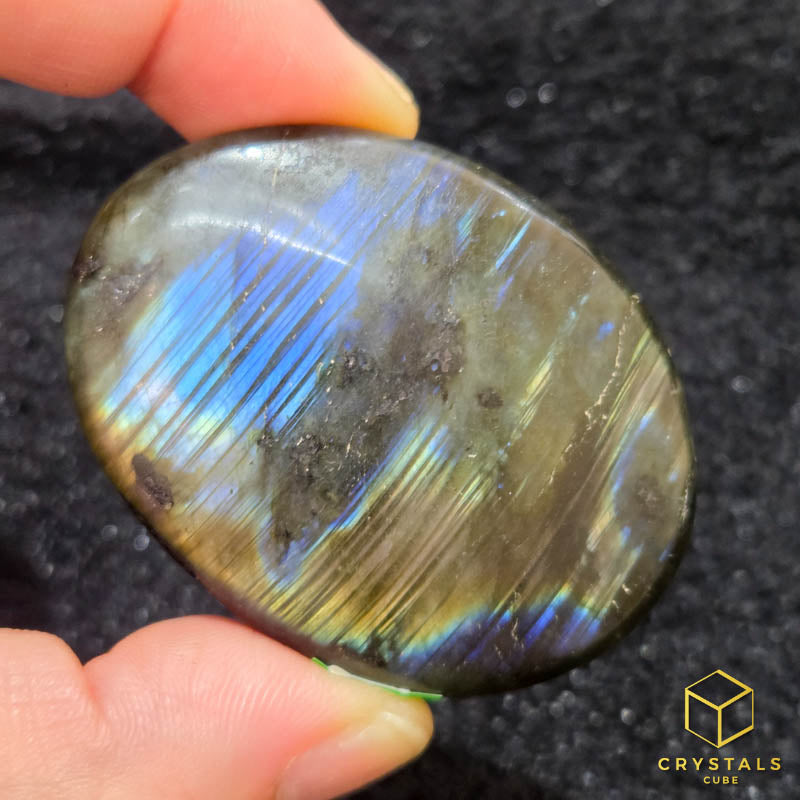 Labradorite* Tumble & Palm Stone