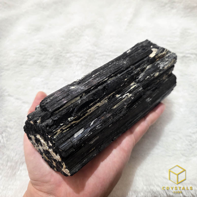 Black Tourmaline (Schorl) Raw - 1.4kg