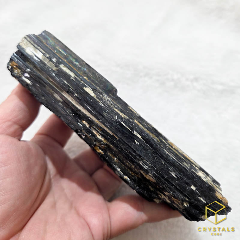 Black Tourmaline (Schorl) Raw - Palm Size