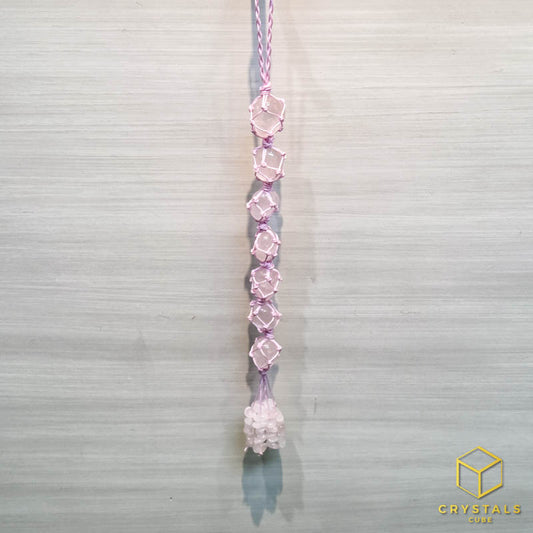 Rose Quartz Hanging
