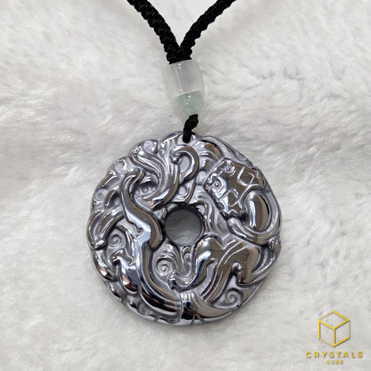 Terahertz Stone Pixiu Pendant - Ease Pain & Enhance Recovery