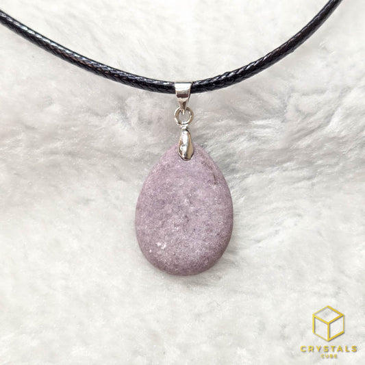 Lepidolite Teardrop Pendant