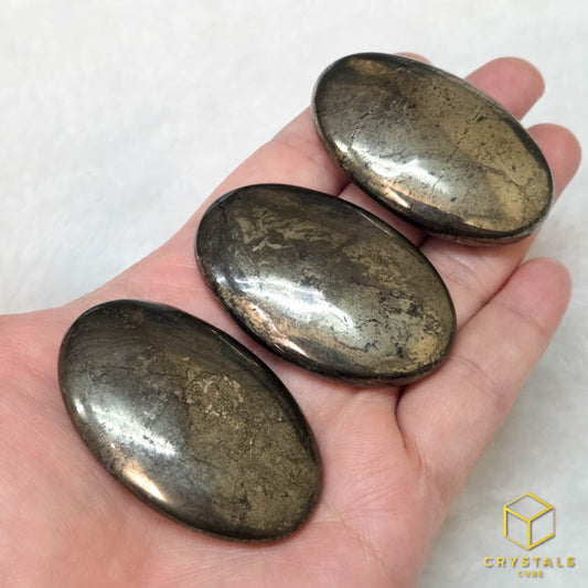 Pyrite Palm Stone