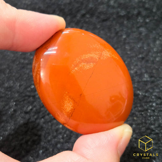 Red Jasper Palm Stone - Mini