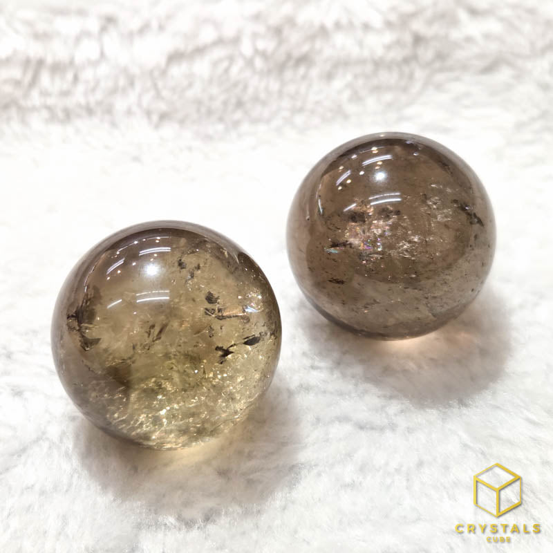 Smokey Citrine Sphere - 3.2cm