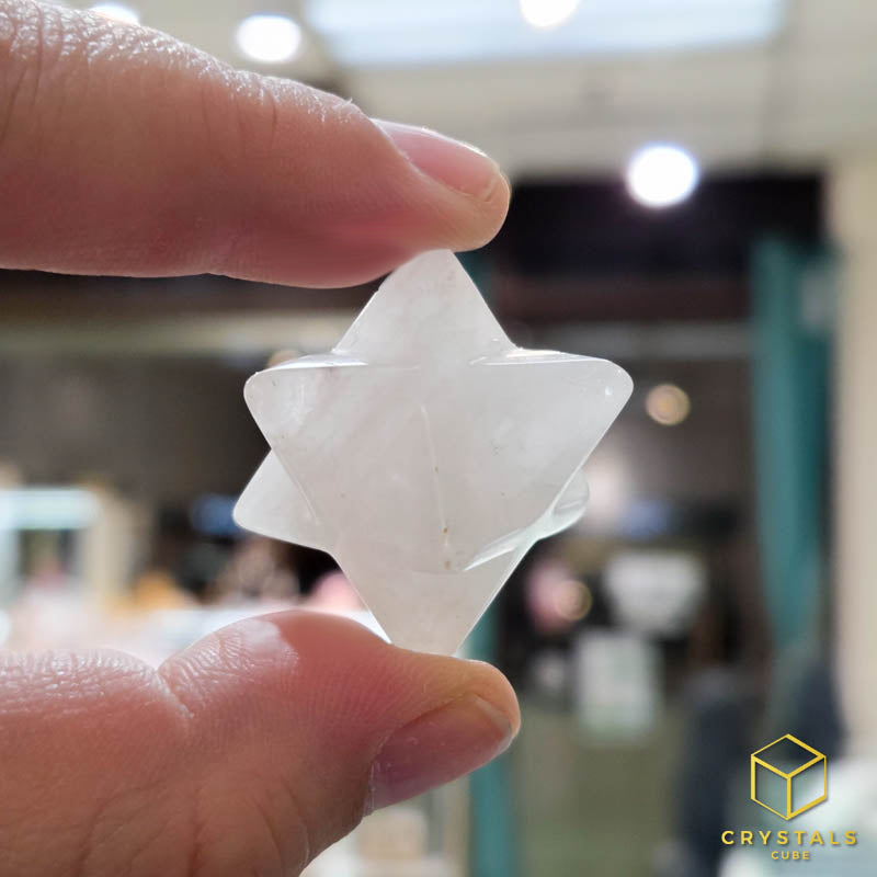 Clear Quartz Merkaba