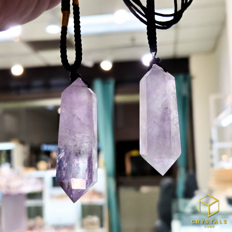 Amethyst Double Terminated Pendant