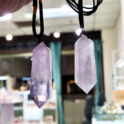 Amethyst Double Terminated Pendant