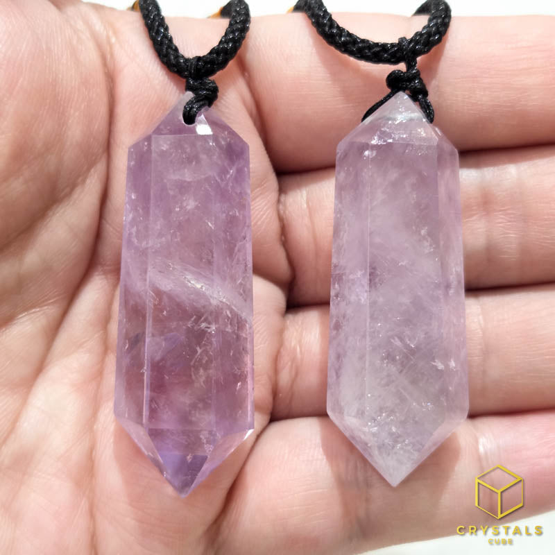 Amethyst Double Terminated Pendant