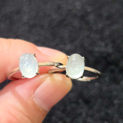 Aquamarine Ring - Adjustable