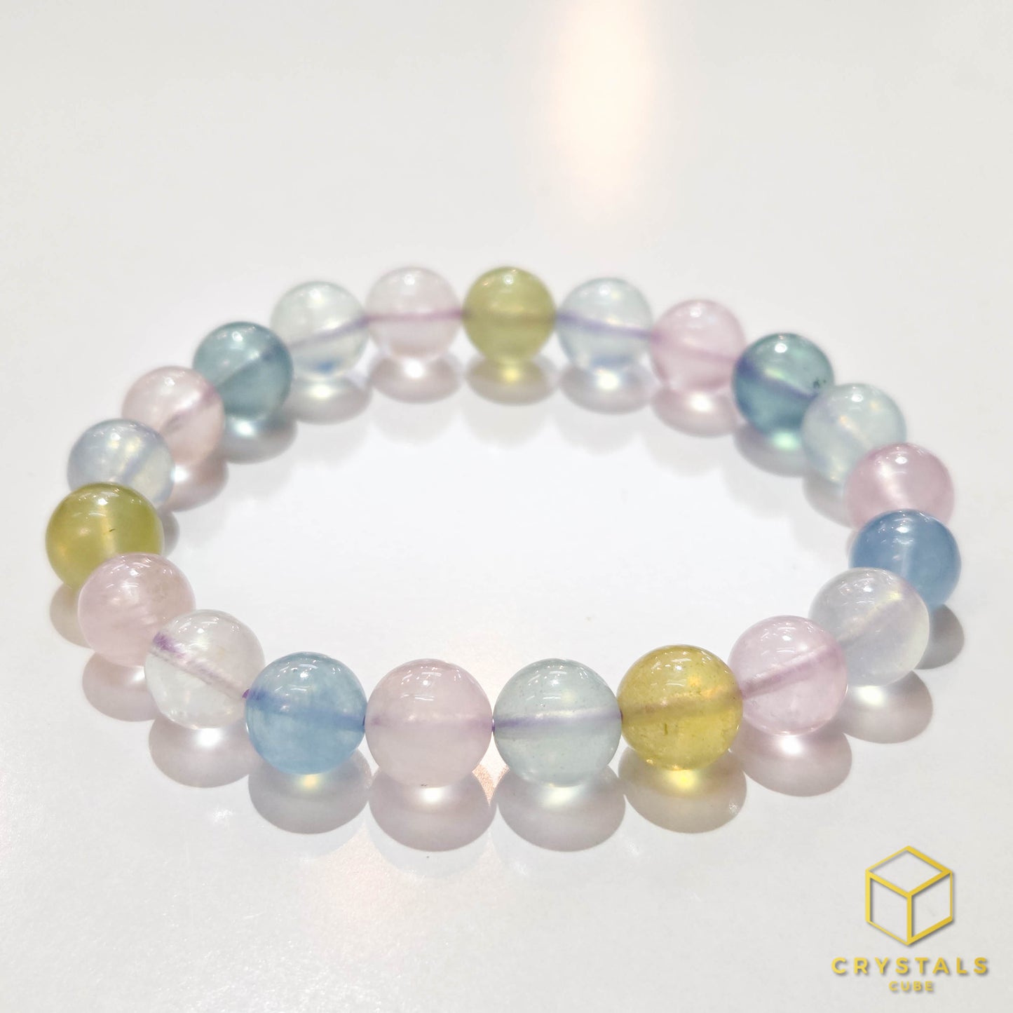 Beryl**** (Aquamarine & Morganite) Bracelet - 8.8mm