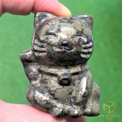 Pyrite Fortune Cat