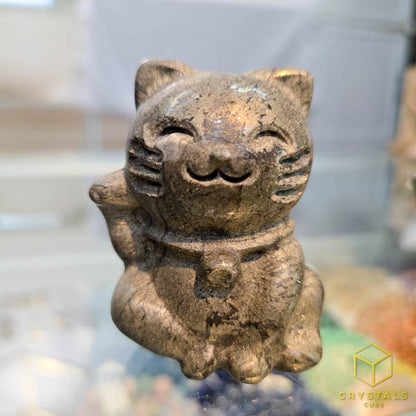 Pyrite Fortune Cat