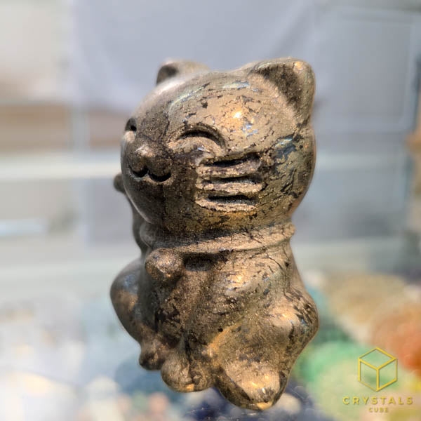 Pyrite Fortune Cat
