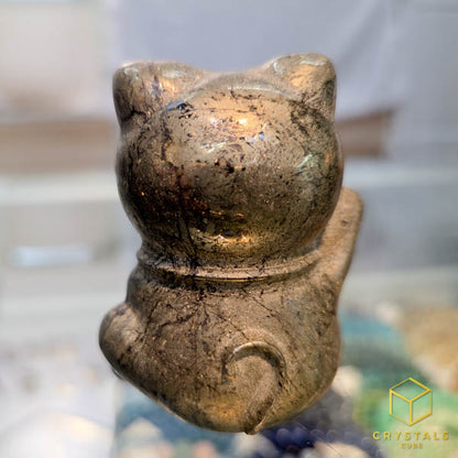 Pyrite Fortune Cat