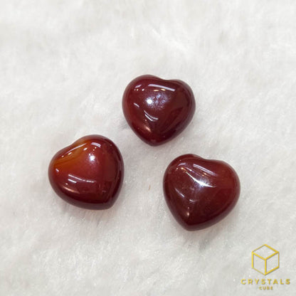 Mini Crystal Heart - Amethyst, Sodalite, Rose Quartz, Green Aventurine, Rhodonite, Tiger's Eye, Carnelian & Red Jasper