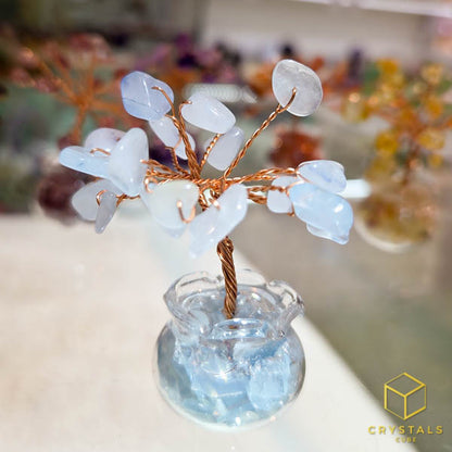 Tree of Abundance - Amethyst, Aquamarine, Rose Quartz, Green Aventurine, Strawberry Quartz, Citrine, Tiger's Eye & Carnelian