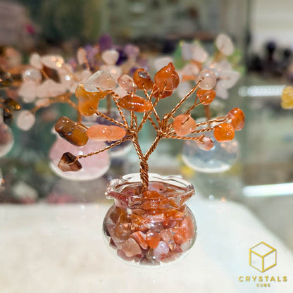 Tree of Abundance - Amethyst, Aquamarine, Rose Quartz, Green Aventurine, Strawberry Quartz, Citrine, Tiger's Eye & Carnelian