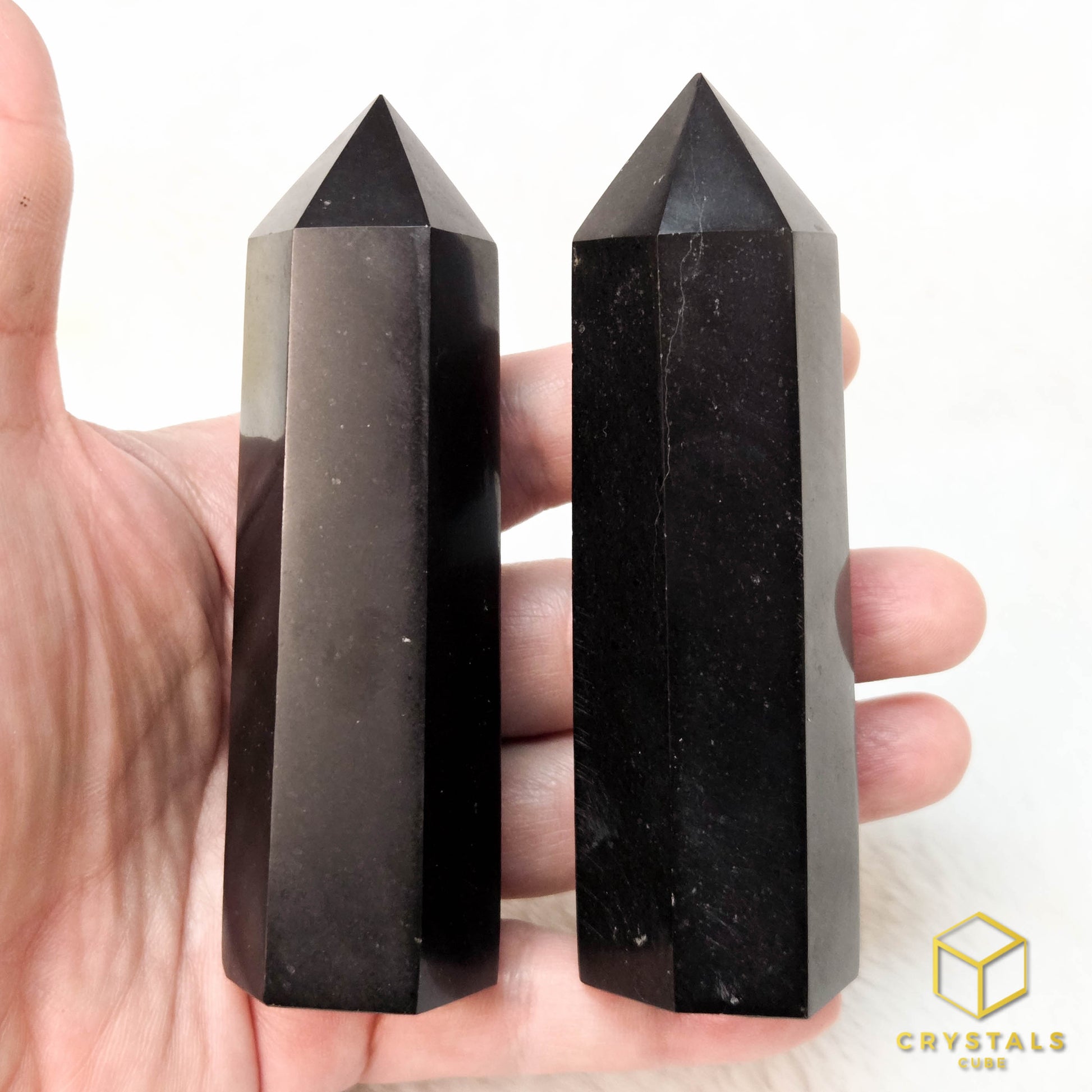 Black Tourmaline Point