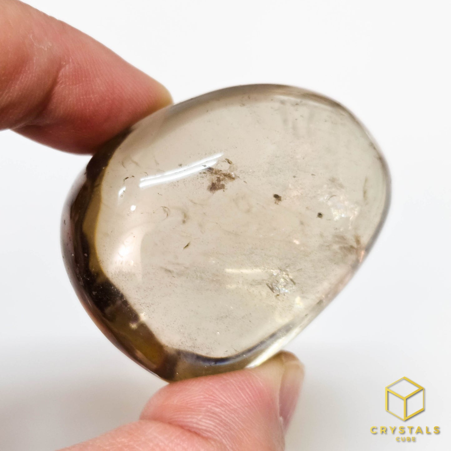 Smokey Quartz Palm Stone