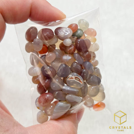 Yan Yuan Agate Round Chips