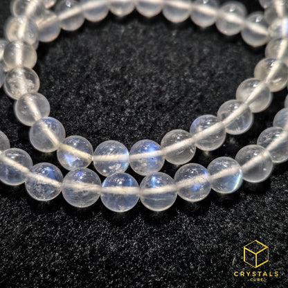 Rainbow Moonstone**** Bracelet - 6-6.5mm