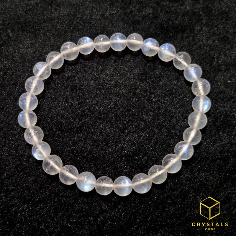Rainbow Moonstone**** Bracelet - 6-6.5mm