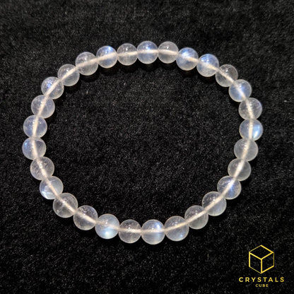 Rainbow Moonstone**** Bracelet - 6-6.5mm