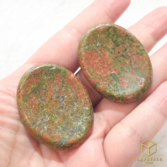 Unakite Worry Stone
