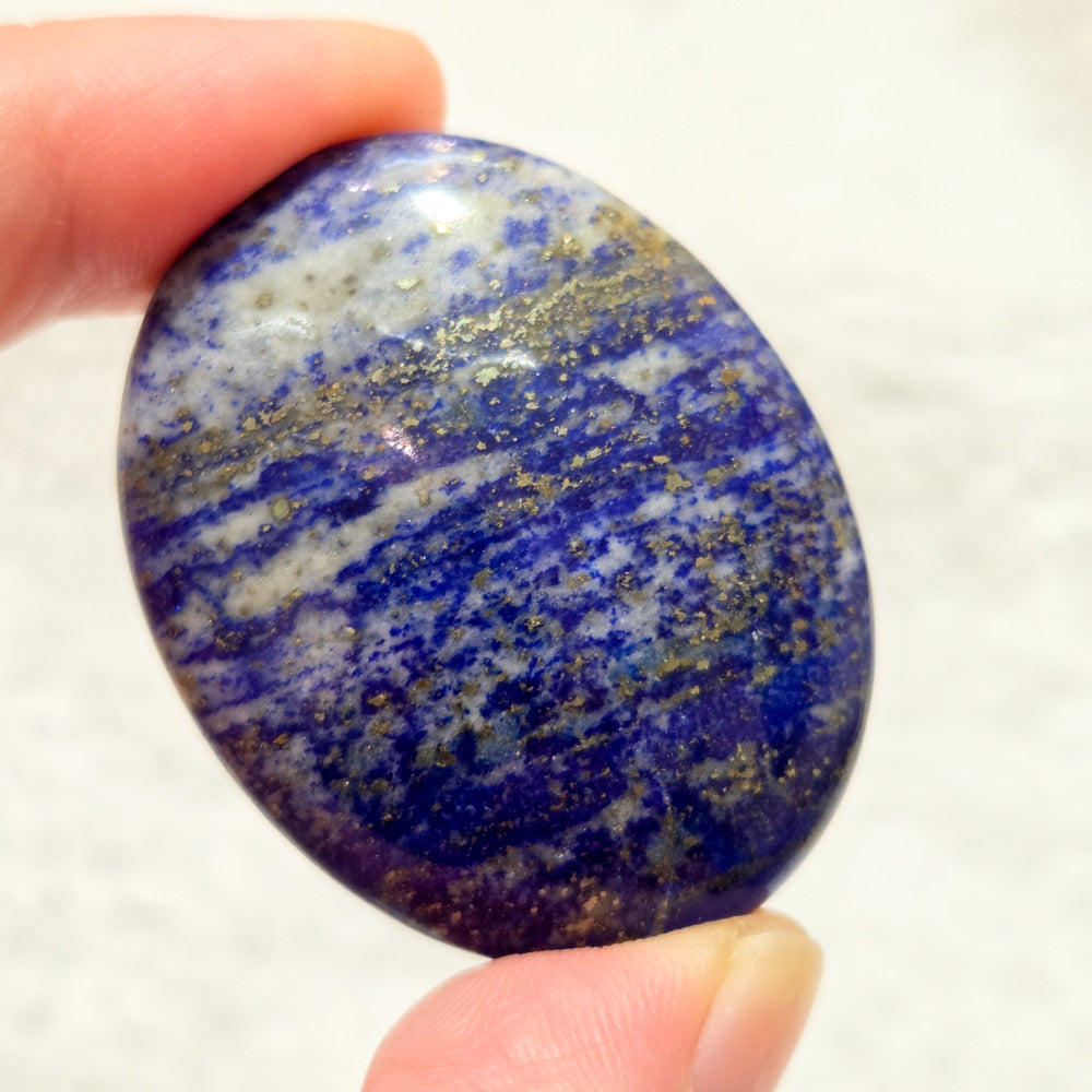 Lapis Lazuli Palm Stone
