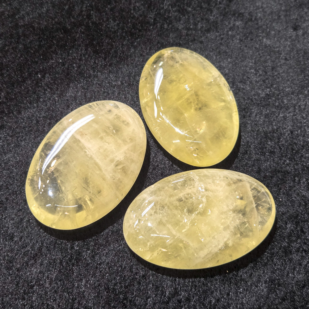 Citrine Palm Stone